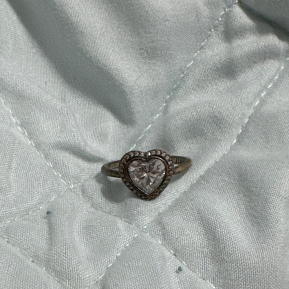 Pandora sparkling love heart ring silver - Picture 1 of 2